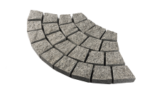 Детали текстуры гранитной брусчатки RKS SLATE, цвет, структура камня, купить гранитную брусчатку, цена