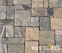 Фасадный камень RKS SLATE Sagar Multi Sandstone Castle
