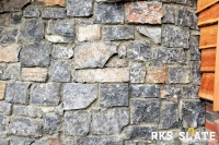 Облицовочный камень RKS SLATE Black Marble Castle