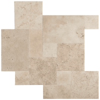 Натуральная плитка из травертина Classic French Pattern идеальна для интерьера и экстерьера — RKS SLATE 